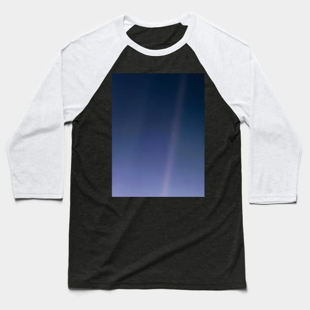 Pale Blue Dot Baseball T-Shirt by tiokvadrat